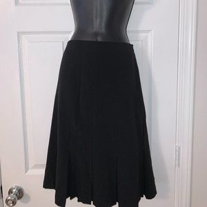 Black Knee Length Skirt